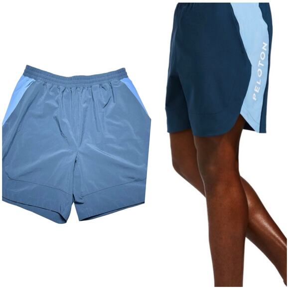 Peloton | Men | Velocity Lined Dolphin Hem 7 Inch Athletic Shorts | Medium - Picture 1 of 10